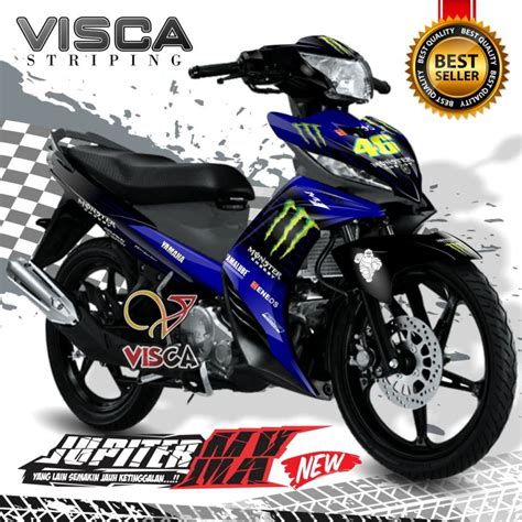 Stiker Striping Jupiter Mx New Fullbody Variasi Monster Lazada