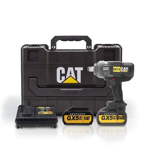 CAT DX73G 18Volt 5 0 Ah GRAPHENE Çift Akülü 1700 2100Nm Kömürsüz