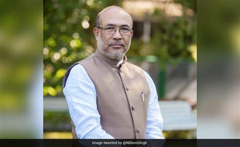 Manipur Chief Minister N Biren Singh To Meet Pm Narendra Modi Amit