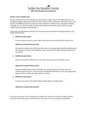 MKT229 MilestoneTwo Docx MKT 229 Milestone Two Worksheet Section I