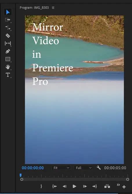 How To Rotate Flip Mirror A Video In Premiere Pro