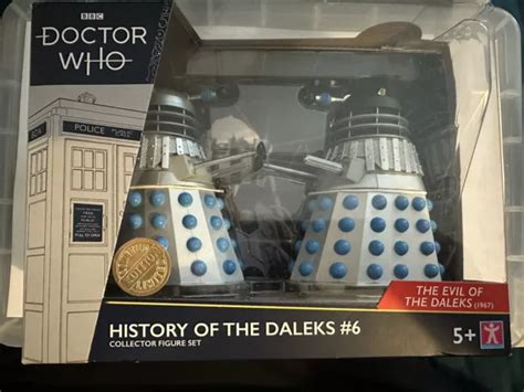 DOCTOR WHO 5 5 Figure Set History Of The Daleks 6 Evil Of The