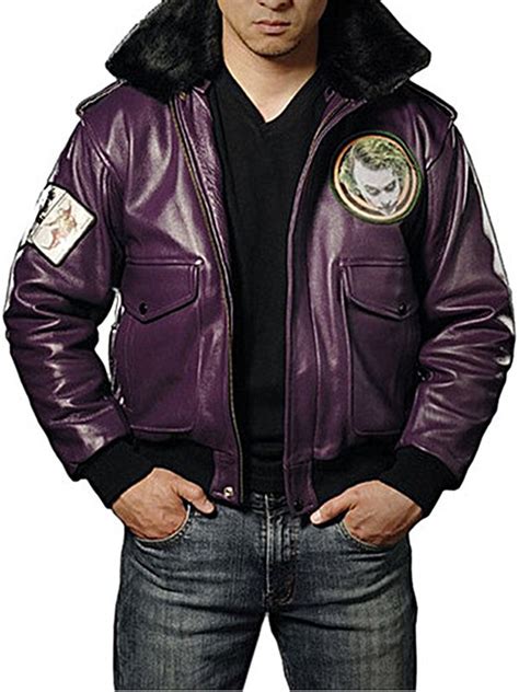 The Dark Knight Joker Cosplay Leather Jacket