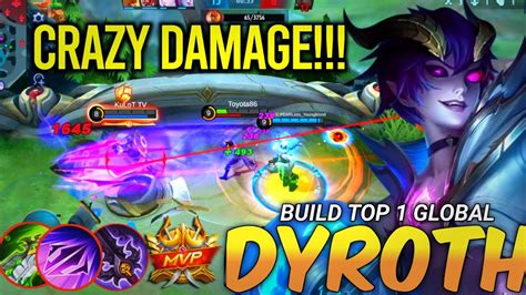 Crazy Damage Dyroth Best Build Build Top Global Dyroth