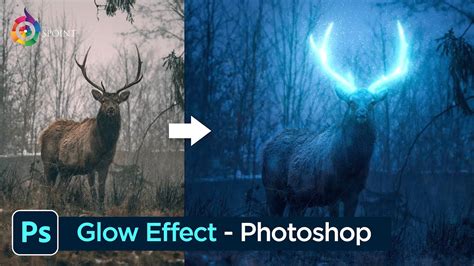 How To Use Easy Glow Effects Photoshop Tutorial Glowing Effect Photoshop Cc Spointdesigns Youtube