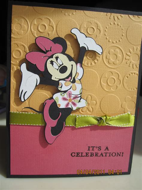 Imagination Attic Minnie Mouse Birthday Card