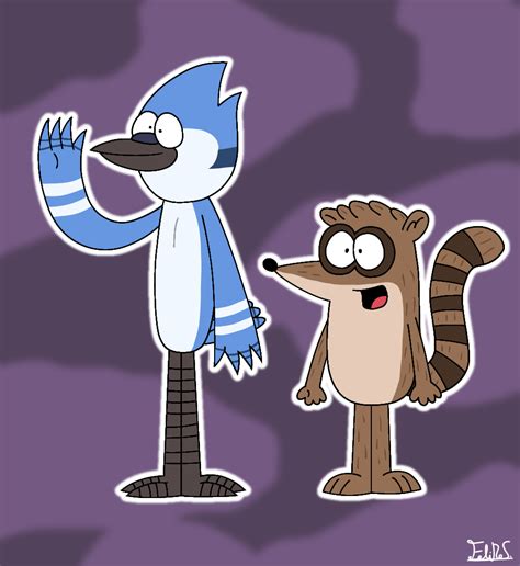 Mordecai And Rigby In Jellystone Style By Pr45arts On Deviantart In