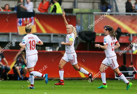 Pernille Harder Denmark Celebrates Scoring Her Editorial Stock Photo - Stock Image | Shutterstock