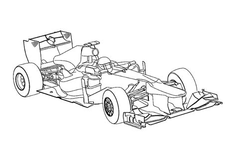 Раскраски Формула 1 Лучшая Фото Подборка