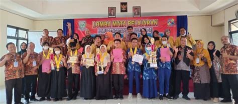 Forkom MGMP SMP Gelar Lomba Mapel IPA Matematika Dan IPS Edukator