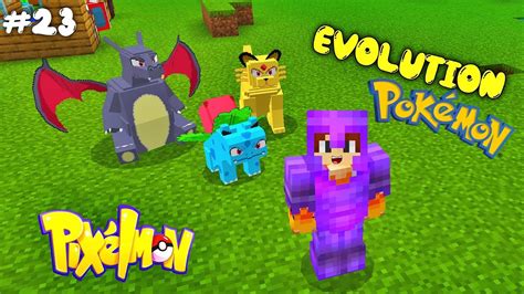 Evolve My Pokemon In Minecraft Pixelmon Series Minecraft Prince X