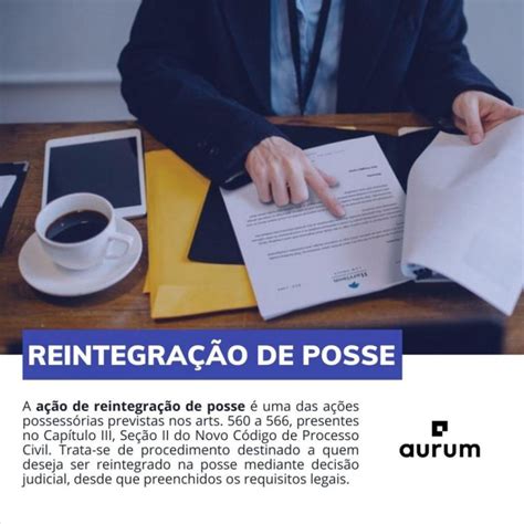 Reintegra O De Posse Requisitos E Como Fazer Modelo