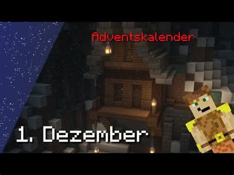 1 Dezember Minecraft Story Adventskalender 1 Türchen YouTube