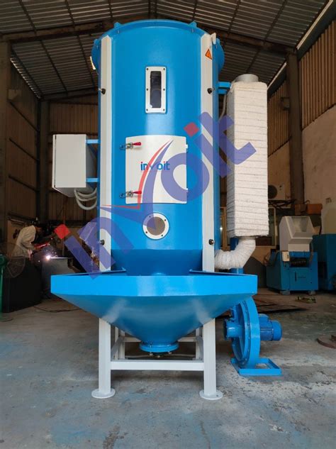 Ss And Ms 50 Hz Vertical Plastic Mixer Dryer Capacity 100 Kg To