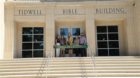 Baylor University Celebrates Newly Renovated Tidwell Bible Building ...