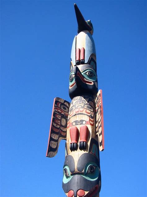 78 Best images about Native American Totem Poles on Pinterest | Group of seven, Ketchikan alaska ...