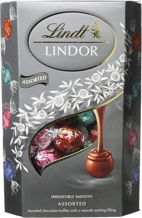 Praliny Lindt Lindor Silver Cornet 337g Delikatesy Smacza Jama