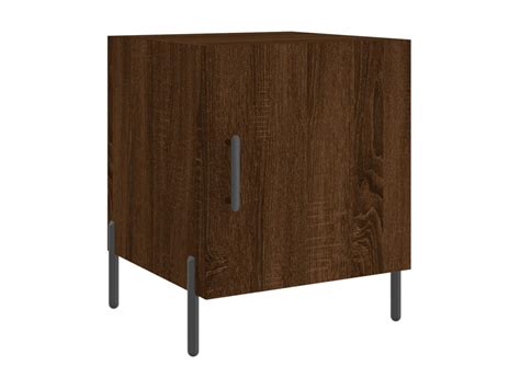 Table De Chevet Ch Ne Marron X X Cm Bois Ding Nierie