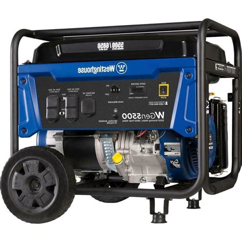 Westinghouse WGen 5 550 6 850 Watt Gasoline Powered Portable Generator