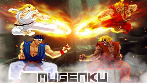 Shin Team Vs RR Team Ft Ryu Ken Akuma Tag Team 2v2 Ikemen Mugen