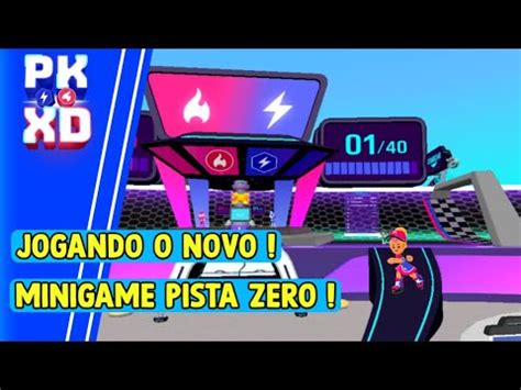 Pk Xd Jogando O Novo Minigame Pista Zero Na Gravidade Zero Youtube