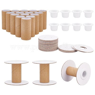 Wholesale Ph Pandahall Sets Empty Paper Thread Spools Pandahall