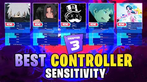 Best Controller Sensitivity For Chapter Youtube