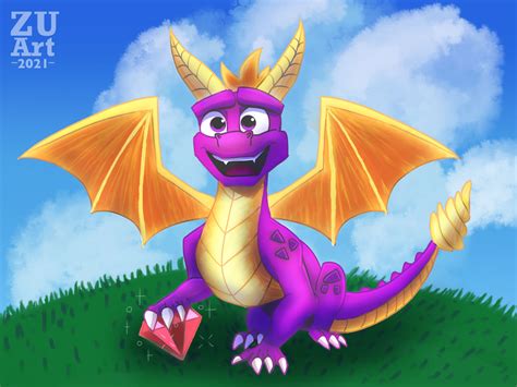 Spyro Fanart by Zuarty on DeviantArt