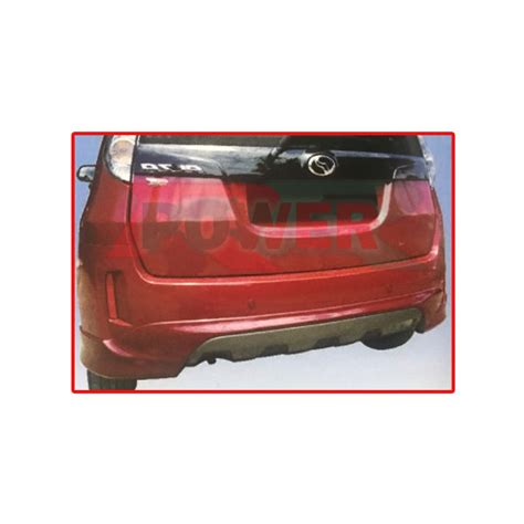 Perodua Alza 2014 Facelift Bumper Model ONLY SE Style Rear Back