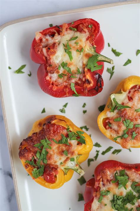 Pulled Pork Stuffed Peppers Mandy Patterson