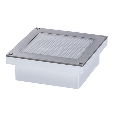 Paulmann Led Solar Recessed Light Aron 10x10cm Uk