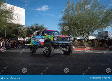 Ford Bronco During Sema Show Cruise Editorial Photography Image Of