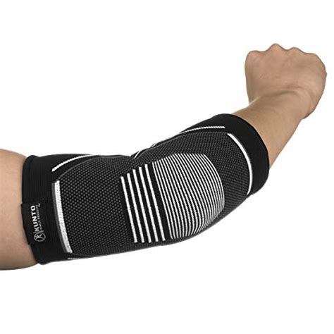 Kunto Fitness Elbow Brace Compression Support Sleeve For Tendonitis T Ninelife Singapore