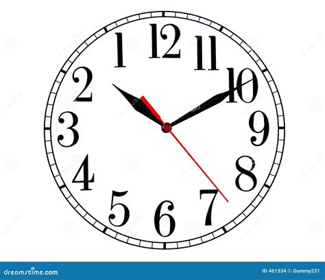 Backwards Clock Stock Illustration Image Of Time History 461334