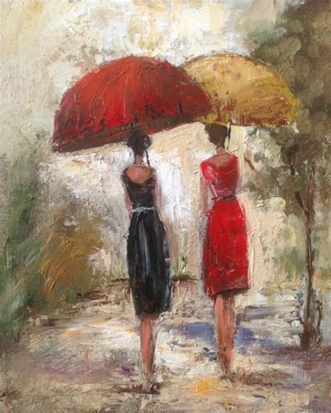 Paintings Marc Taylor Art Contemporary Impressionism Umbrella Art