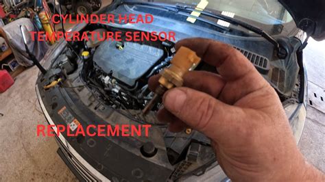 Ford Escape Cylinder Head Temperature Sensor Replacement Youtube