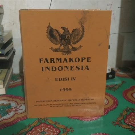 Jual Farmakope Indonesia Edisi Iv Tahun Depkes Ri Di Lapak Ray