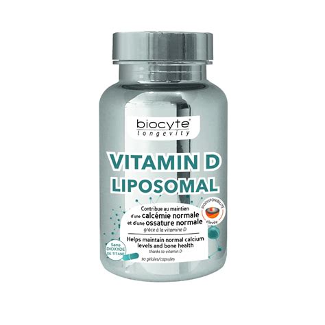 Dr Max Vitamina D Lipozomala 30 Capsule Biocyte Sivy Ro