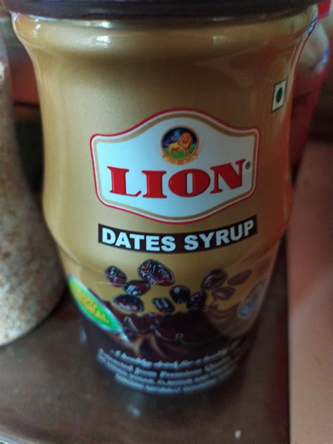 Lion Dates Liquid Syrup 1 Kg-100% Pure Dates Syrup-No Added Sugar And