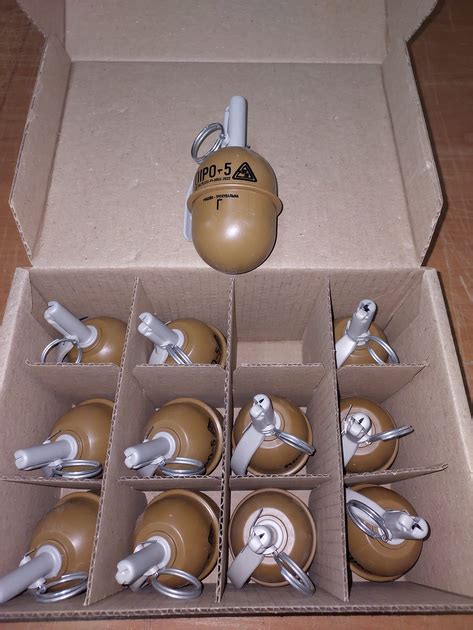 Страйкбольная граната ПИРО-5Г 12шт. – фото, отзывы, характеристики в ...