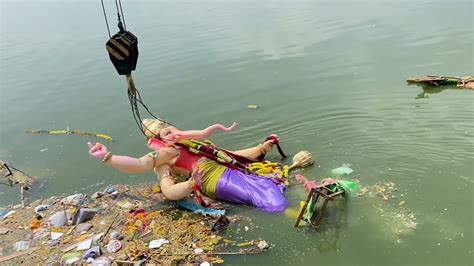 Big Ganesh Idols Nimajjanam In Tank Bund Ganesh Immersion 2023