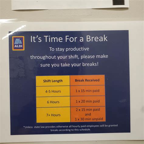 🤣🤣🤣🤣🤣 3 BREAKS?!! 🤣🤣🤣🤣🤣 : r/Aldi_employees