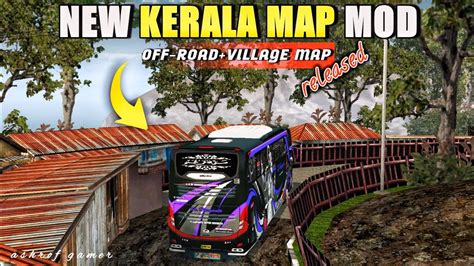 New Kerala Map Mod🗺️bussid🤩off Road Map Map Mod Bussid Bussidmod