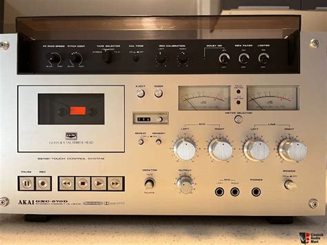 Akai Gxc D Head Cassette Deck For Sale Canuck Audio Mart