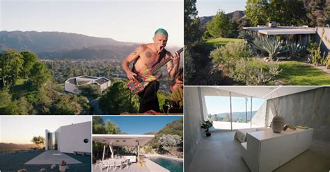 Conhece a mansão futurista de milhões de dólares do baixista dos Red Hot Chili Peppers