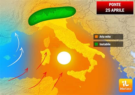 Meteo Ponte Aprile Fase Incerta Italia Ancora A Rischio Temporali