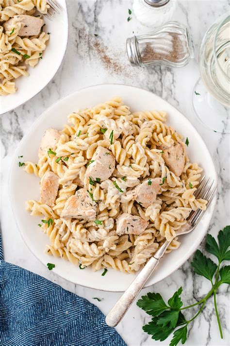 Chicken Thyme Pasta Cooked By Julie