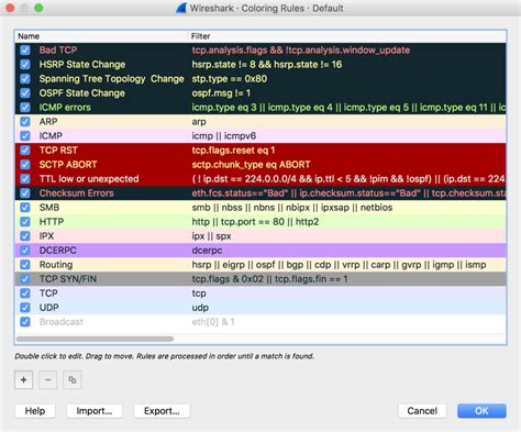 Wireshark Capture Filter Exmaples Loshared