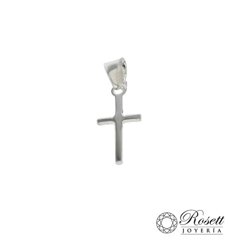 Dije De Plata Cruz Para Hombre Oroexpress