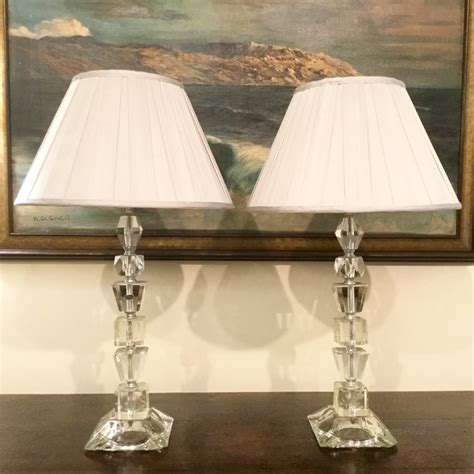 Antiques Atlas Pair Of Cut Crystal Table Lamps